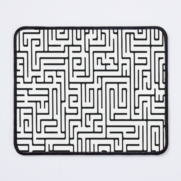 Item preview, Complex Black and White Maze Design designed and sold by Arturo Daniel Garcia Palomo.