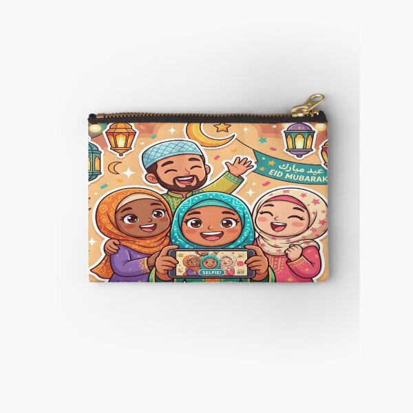 Item preview, Eid Selfie - Cute Muslim Friends Celebrating Together designed and sold by WowDezign.