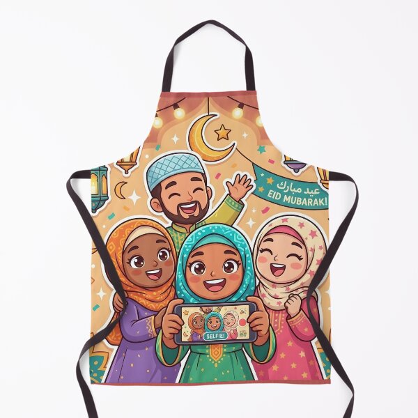 Item preview, Eid Selfie - Cute Muslim Friends Celebrating Together designed and sold by WowDezign.