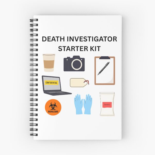 Item preview, The Death Investigator Starter Kit  designed and sold by TheMackieShop.