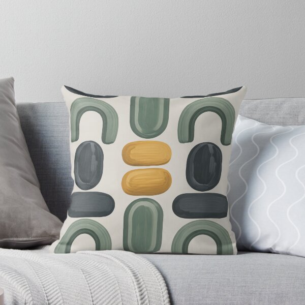 Item preview, Minimalist Stacked Organic Shapes in Sage designed and sold by SignumShop.