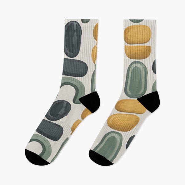 Item preview, Minimalist Stacked Organic Shapes in Sage designed and sold by SignumShop.