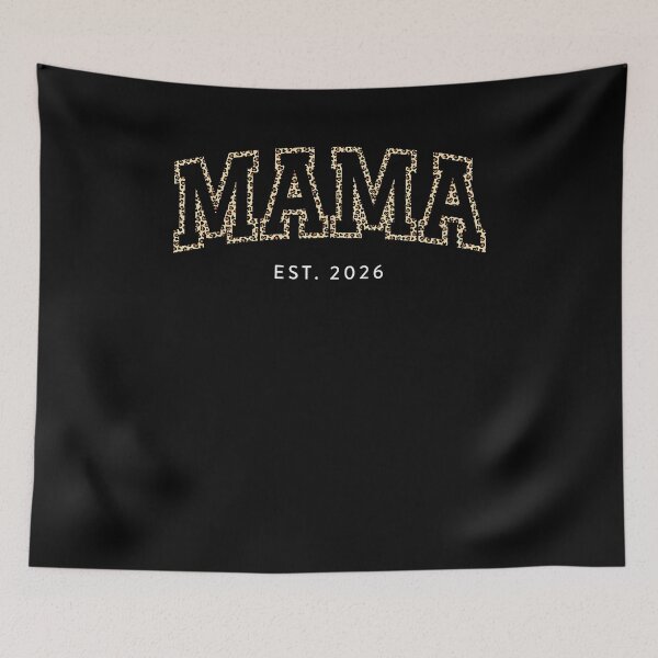 Item preview, Mama Est 2026 Leopard Expect Baby Mothers Day Mom to Be 2026 designed and sold by Boutkimaewab.