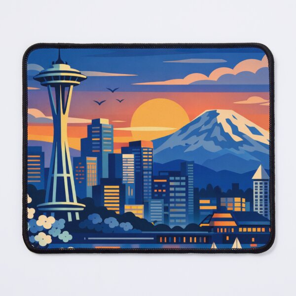 Item preview, Seattle Postcard designed and sold by MatthewHeights.