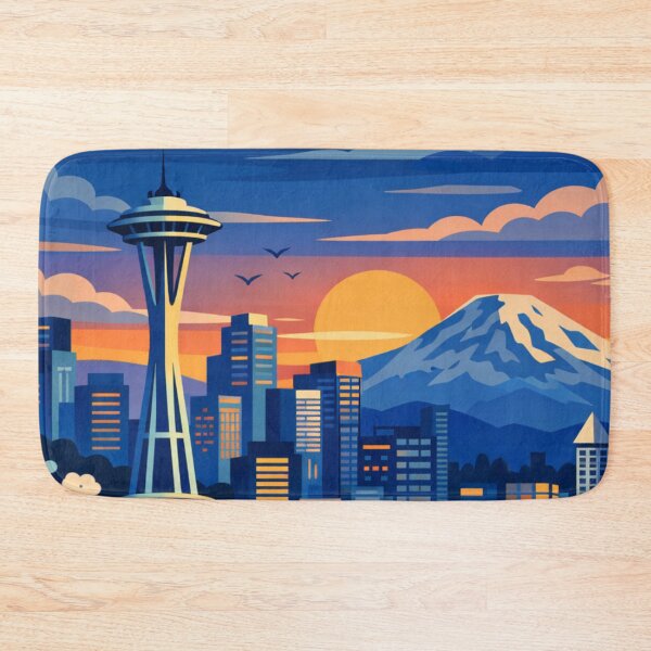 Item preview, Seattle Postcard  designed and sold by MatthewHeights.
