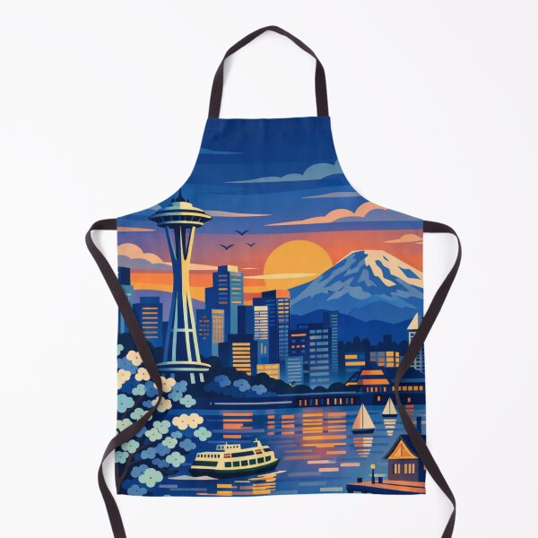 Item preview, Seattle Postcard  designed and sold by MatthewHeights.