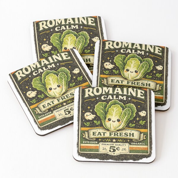 Item preview, Romaine Calm Shirt, Funny Lettuce Pun T-Shirt designed and sold by edman765.