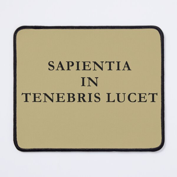 Item preview, Sapientia in Tenebris Lucet Latin Dark Academia Gothic Design designed and sold by semenol.