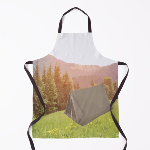 Item preview, Peaceful Camping Tent at Sunrise designed and sold by Arturo Daniel Garcia Palomo.
