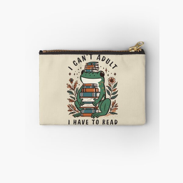 Item preview, I Can’t Adult, I Have to Read – Funny Book Lover Quote designed and sold by Scaryzz.