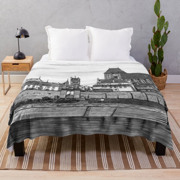 Item preview, Panorama of Toruń city in Poland pencil drawing designed and sold by Adam Wróbel.