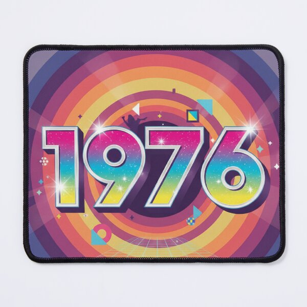 Item preview, Colorful 1976 Year Design #1976 #year #anniversary #dateofbirth  designed and sold by Fanybany.