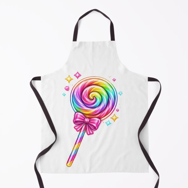 Item preview, rainbow neon lollypop designed and sold by hiperdinotees.