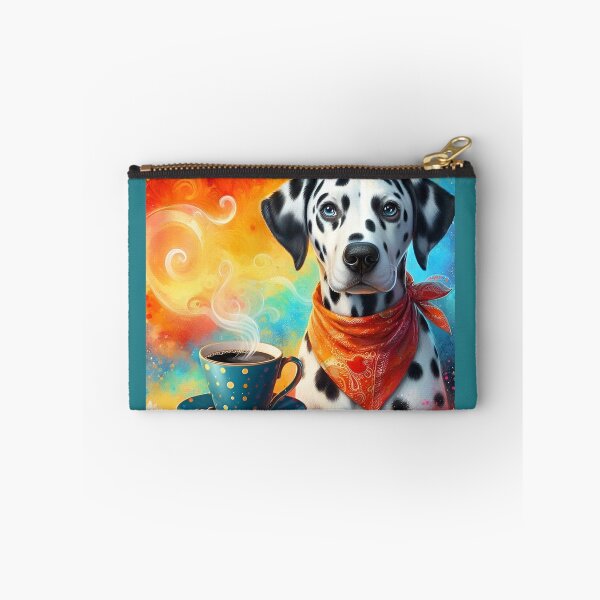 Item preview, Dalmatian Drinking Coffee designed and sold by The Coffee Critters.