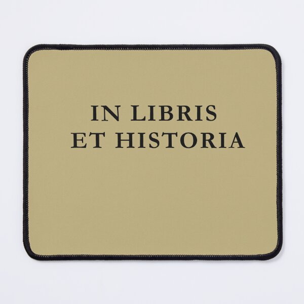 Item preview, In Libris et Historia Latin Dark Academia Academic Design designed and sold by semenol.
