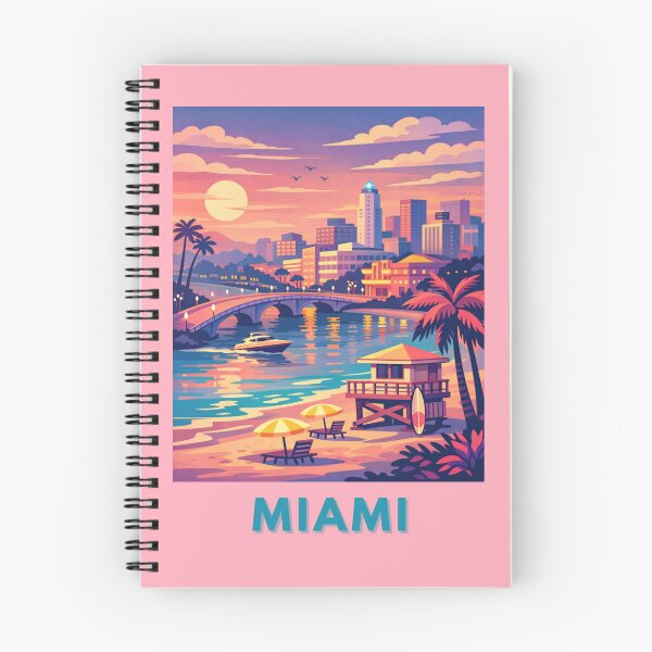 Item preview, Miami at Sunset  designed and sold by MatthewHeights.