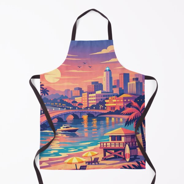 Item preview, Miami at Sunset designed and sold by MatthewHeights.