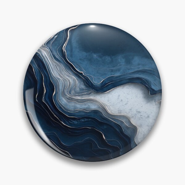 Item preview, Layered Blue Resin Art designed and sold by Nine Lives Studio.