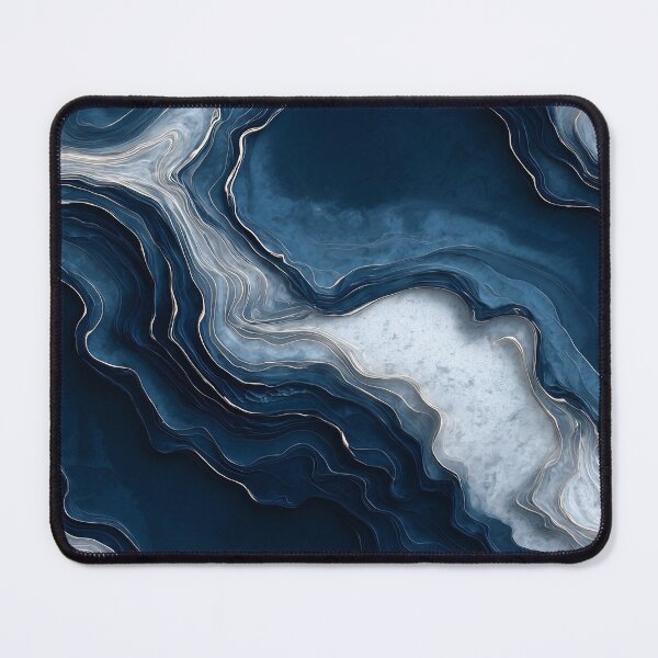 Item preview, Layered Blue Resin Art designed and sold by Nine Lives Studio.