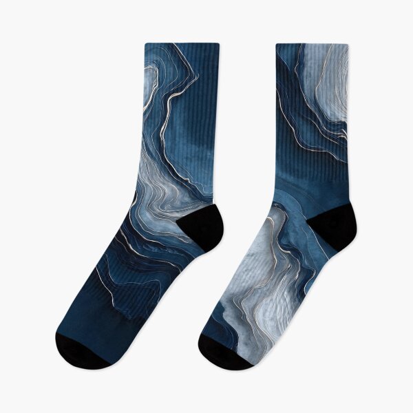 Item preview, Layered Blue Resin Art designed and sold by Nine Lives Studio.