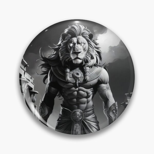 Item preview, Lion warrior king. designed and sold by MyHappyArtShop.