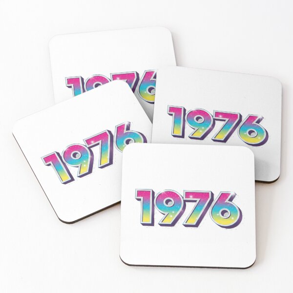 Item preview, Colorful 1976 Year Design #1976 #dateofbirth #year designed and sold by Fanybany.