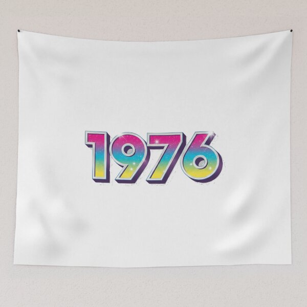 Item preview, Colorful 1976 Year Design #1976 #dateofbirth #year designed and sold by Fanybany.