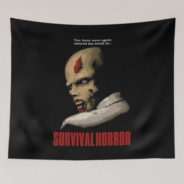 Item preview, Survival Horror Zombie Resident Evil designed and sold by Power Up Prints.