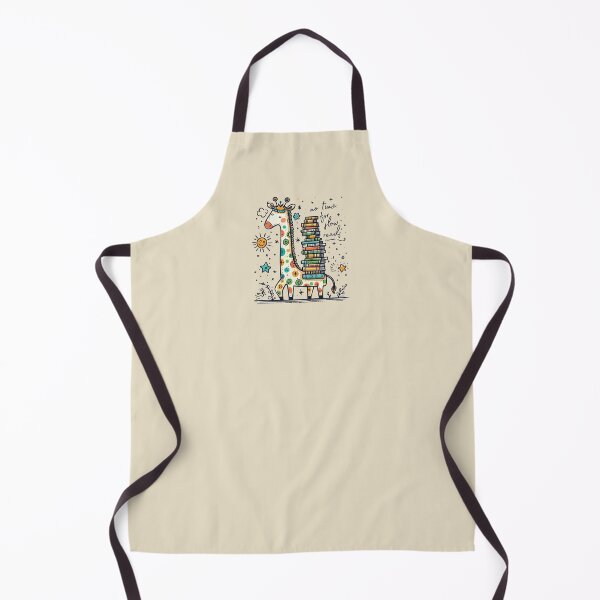 Item preview, No Time for Slow Reads – Funny Giraffe Book Lover Quote designed and sold by Scaryzz.
