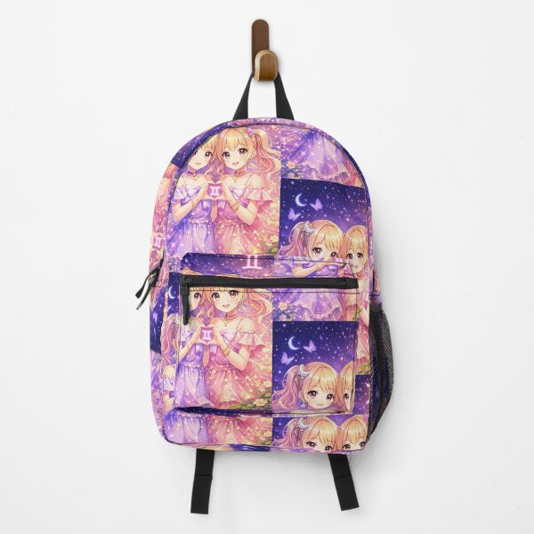 Item preview, Gemini Anime Zodiac Twins – Cute Astrology Aesthetic Gemini Art designed and sold by Bonitivity Zodiacs.
