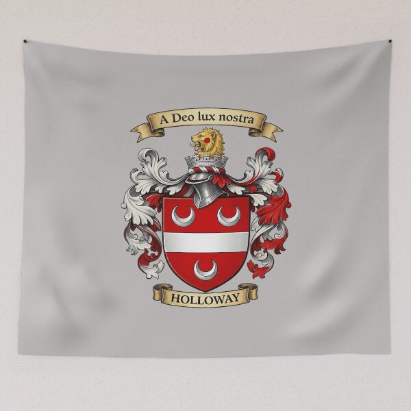 Item preview, The Holloway Family Coat of Arms designed and sold by BagTown Clans.