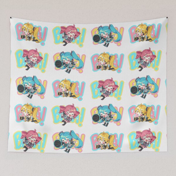 Item preview, Triple Baka Chibi Party designed and sold by loveiscosmic.