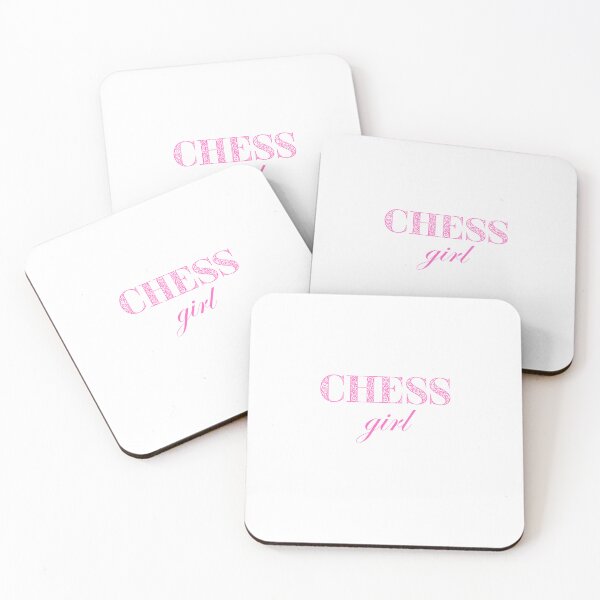 Item preview, Chess Girl Typography - Aesthetic Pink Coquette Chess Quote designed and sold by RoshkaShop.