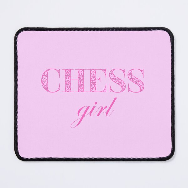 Item preview, Chess Girl Typography - Aesthetic Pink Coquette Chess Quote designed and sold by RoshkaShop.