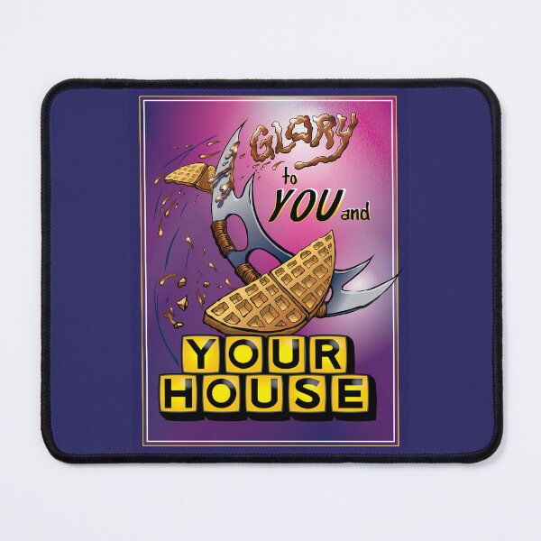 Item preview, Glory to You and Your House - Warrior Waffles designed and sold by doodlinglibrary.