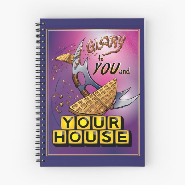 Item preview, Glory to You and Your House - Warrior Waffles designed and sold by doodlinglibrary.