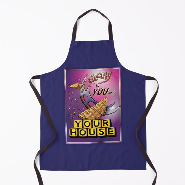 Item preview, Glory to You and Your House - Warrior Waffles designed and sold by doodlinglibrary.