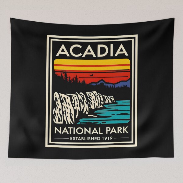 Item preview, Acadia National Park - Maine  designed and sold by StudioRedKoala.