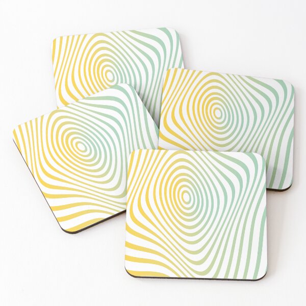 Item preview, Organic Waves Yellow-Green Gradient designed and sold by SmileBringer.