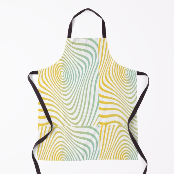Item preview, Organic Waves Yellow-Green Gradient designed and sold by SmileBringer.