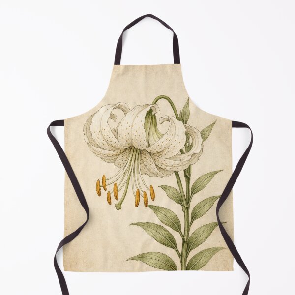 Item preview, Vintage Botanical Lily Illustration - Antique Flower Print designed and sold by Darlin8888.
