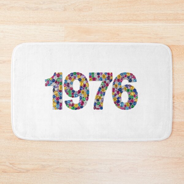 Item preview, Colorful 1976 Year Design #1976 #dateofbirth #year #sparkling #gemstones #multicolors designed and sold by Fanybany.