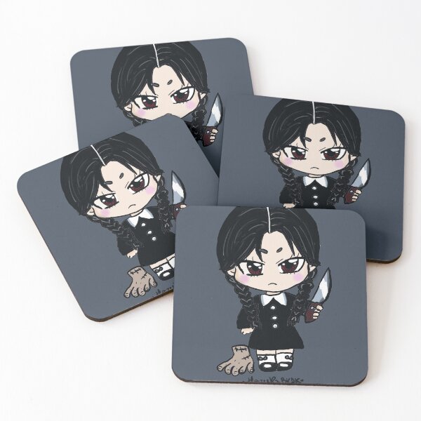 Item preview, wednesday chibi art designed and sold by harukabkdk.