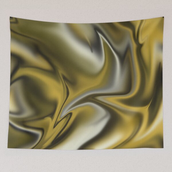 Item preview, Liquid Gold Swirls – Elegant Dark Luxury Pattern designed and sold by VitalusDesignArtV.