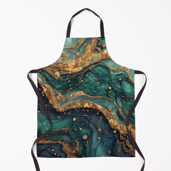 Item preview, Dark Blue and Green Gold Splatter Agate Slice designed and sold by Nine Lives Studio.
