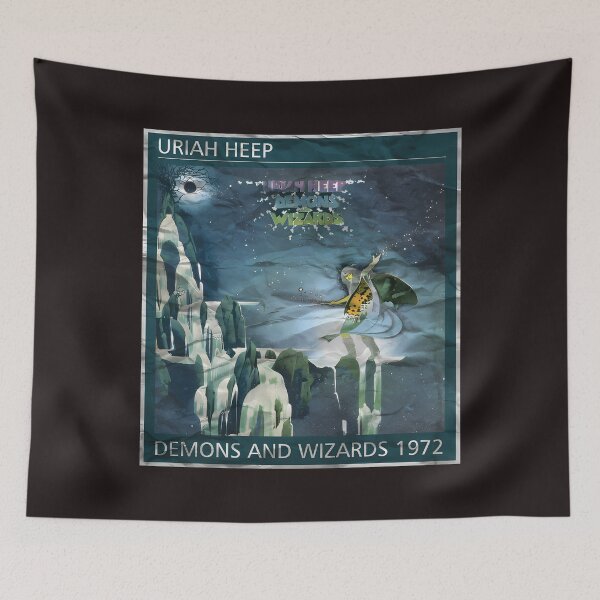 Item preview, Uriah Heep Demons And Wizards 1972 designed and sold by DogBreedArt28.