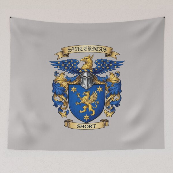 Item preview, The Short Family Coat of Arms designed and sold by BagTown Clans.