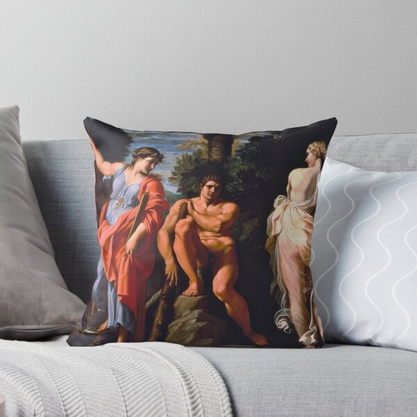 Item preview, Choice of Heracles Annibale Carracci Baroque Mythology Painting designed and sold by TheSoulOfArt.