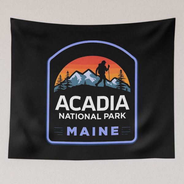 Item preview, Acadia National Park - Maine  designed and sold by StudioRedKoala.