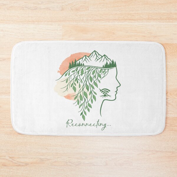 Item preview, Digital Detox Forest Bathing Minimalist Botanical Line Art designed and sold by GraffiTimi.